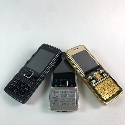 Original No-kia 6300 G.S.M 2G Mobile Phone - Classic 2007 Keyboard, Bluetooth, Used Cell Phone