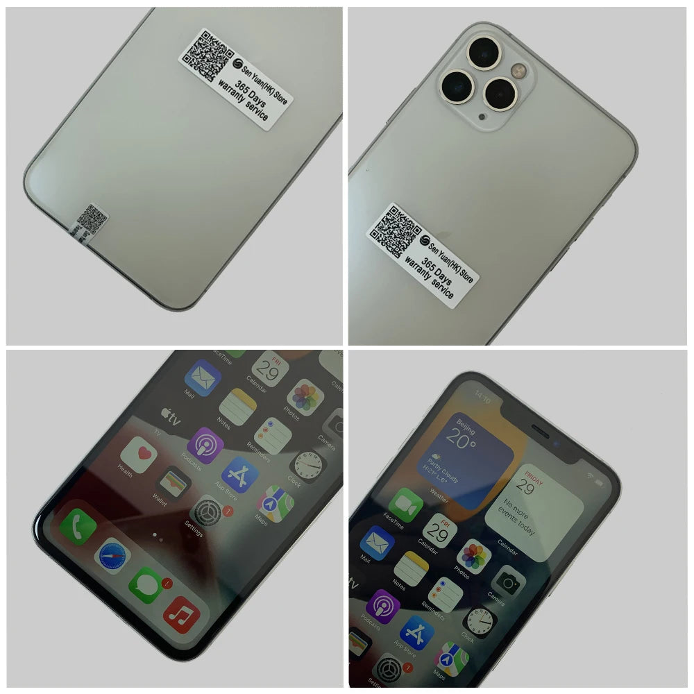 Phone 11 Pro/Pro Max 64GB & 256GB - Genuine OLED, Face ID, A13 Chip, 4G Unlocked