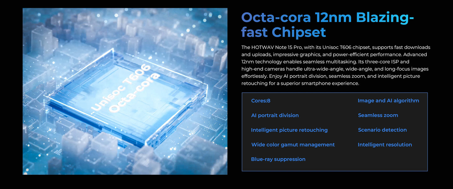 Note 15 Pro Smartphone: Android 14, 6.6'' HD, 13MP+5MP, 5160mAh Battery