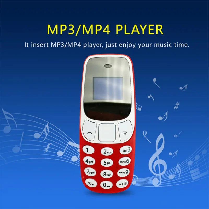 B-M 10 Mini Mobile Phone: Dual SIM, MP3 Player, FM Radio, Voice Changer