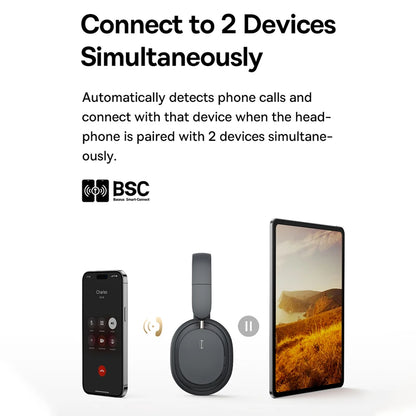 D05 Wireless Headphones: 3D Spatial Audio, Bluetooth 5.3, 70H Playtime