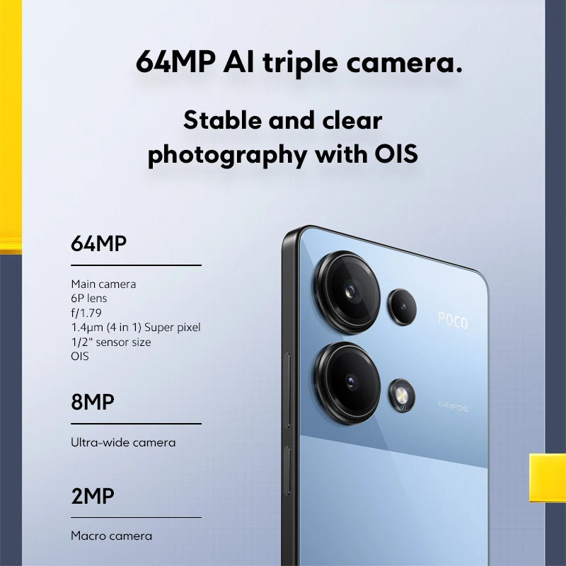 M6 Pro Smartphone: 64MP Camera, 120Hz Display, 67W Turbo Charging, 5000mAh