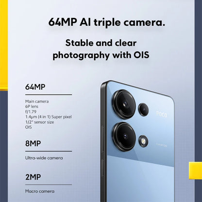 M6 Pro Smartphone: 64MP Camera, 120Hz Display, 67W Turbo Charging, 5000mAh