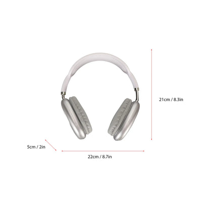 Bluetooth Headphone HiFi Deep Bass Built in Mic Support Memory Card Wireless Headset