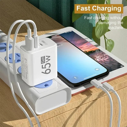 Fast Charging USB Type C Charger PD 3.0 Quick Charge Wall For Phone Adapter