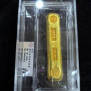 Qing Dynasty Gold Bar Replica, Five Emperors Gold Bars, Ancient Chinese Gold Ingot, 10cm Gold Bar Replica, Copper Gilt Gold Bar, Chinese Antique Gold Bar, Gold Bar Collection Set, Replica Gold Bullion Bar, Feng Shui Gold Bars, Chinese Collectible Gold Ingot, Graded Box Gold Bar, Vintage Style Gold Bar, Five Emperors Ingot Set, Decorative Gold Bar Display, 