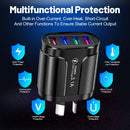 USB Fast Charger AU Plug - 4-Port 3.1A Quick Mobile Charger & Travel Adapter