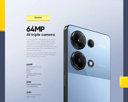 M6 Pro Smartphone: 64MP Camera, 120Hz Display, 67W Turbo Charging, 5000mAh