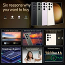 S24 Ultra Cellphone – Snapdragon 8 Gen 3, 22GB RAM, 2TB Storage, Android 14, 5G, Dual SIM, 7800mAh, Face Unlock