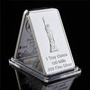 Silver In Us Dollar - Medallion Token Silver Bar