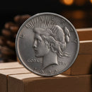 1922 Peace Dollar Coin – Double Sided Silver Collectible Replica