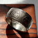 Hobo Ring, Morgan Dollar Ring, Handmade Ring, handmade jewellery, handmade earrings, handmade ring, handmade engagement rings, handmade silver rings, handmade wedding rings, homemade earrings, handcrafted earrings, handmade wedding bands, handmade beaded earrings,