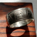 Hobo Ring, Morgan Dollar Ring, Handmade Ring, handmade jewellery, handmade earrings, handmade ring, handmade engagement rings, handmade silver rings, handmade wedding rings, homemade earrings, handcrafted earrings, handmade wedding bands, handmade beaded earrings,