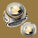 trump ring, Donald ring, President Ring, trump silver, aaron donald ring, aaron donald super bowl ring, aaron donald super bowl rings, my date with the president's daughter ring, donald ring,