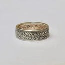 Swiss 2 Franc Silver Ring - Morgan Dollar Coin