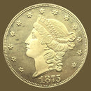 1875 $20  Piece