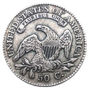 1824 Capped Bust Half Dollar - 50 Cents Dollar - USA Coins