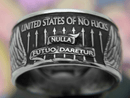 dollar ring, million dollar ring, size of morgan dollar, ring from silver dollar, morgan dollar coin ring, morgan dollar ring, morgan silver dollar ring, engagement rings, rings, mens wedding bands, wedding rings,